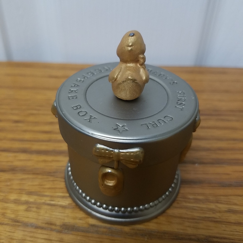 My First Tooth & My First Curl Keepsake Boxes RARE - Picture 5 of 11